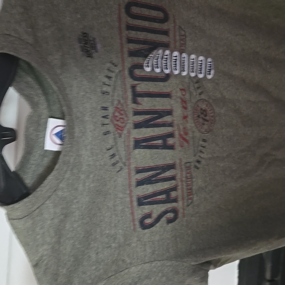 Delta Soft San Antonio Graphic Men's T-Shirt - Green - Picture 6 of 8